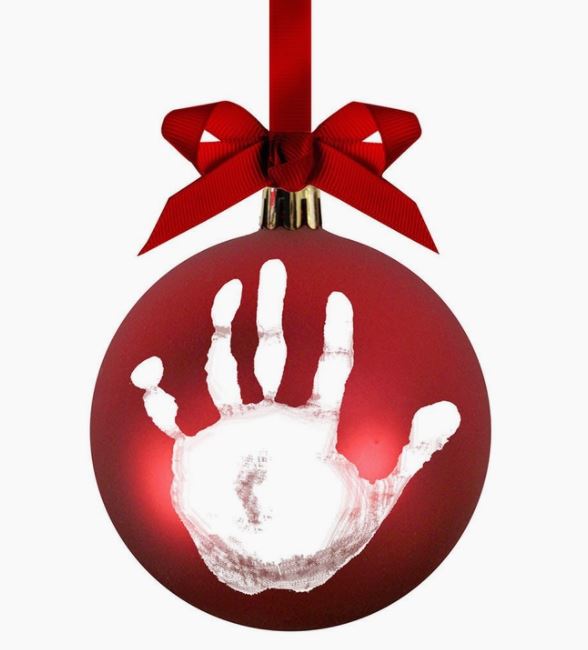 Handprint Ornament